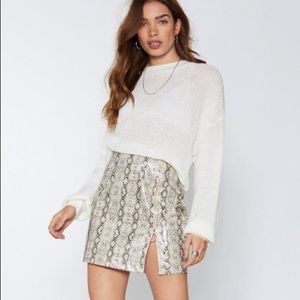 NWT Nasty Gal Mini Skirt